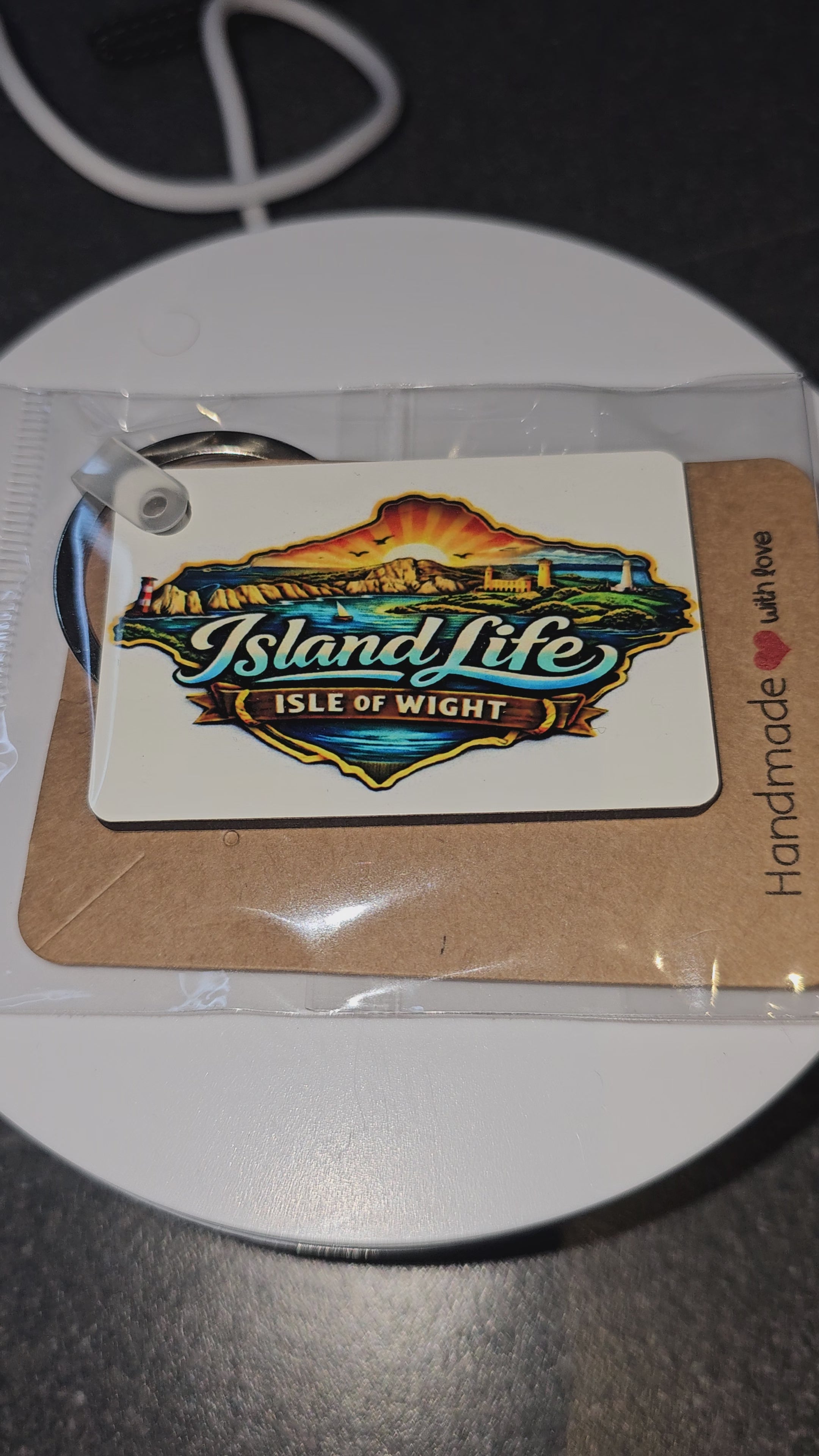 Island life keyring
