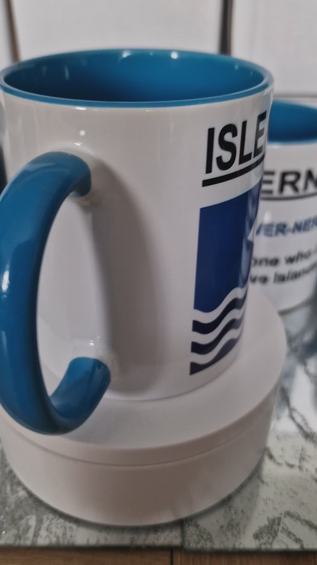 Isle of Wight gurt mug.