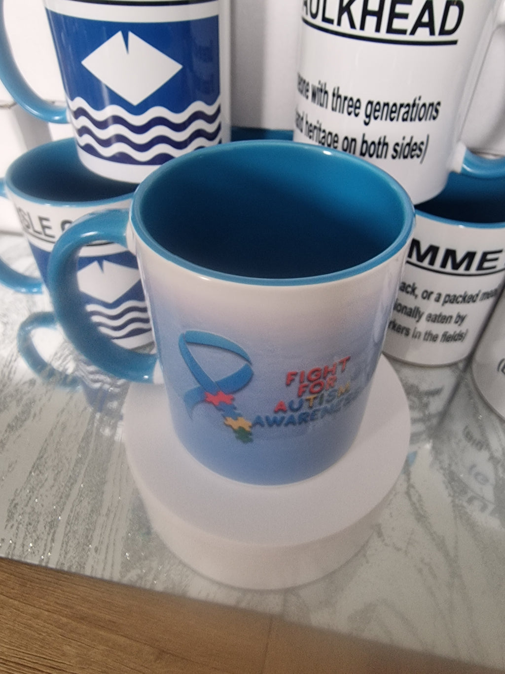 Autism awareness mug