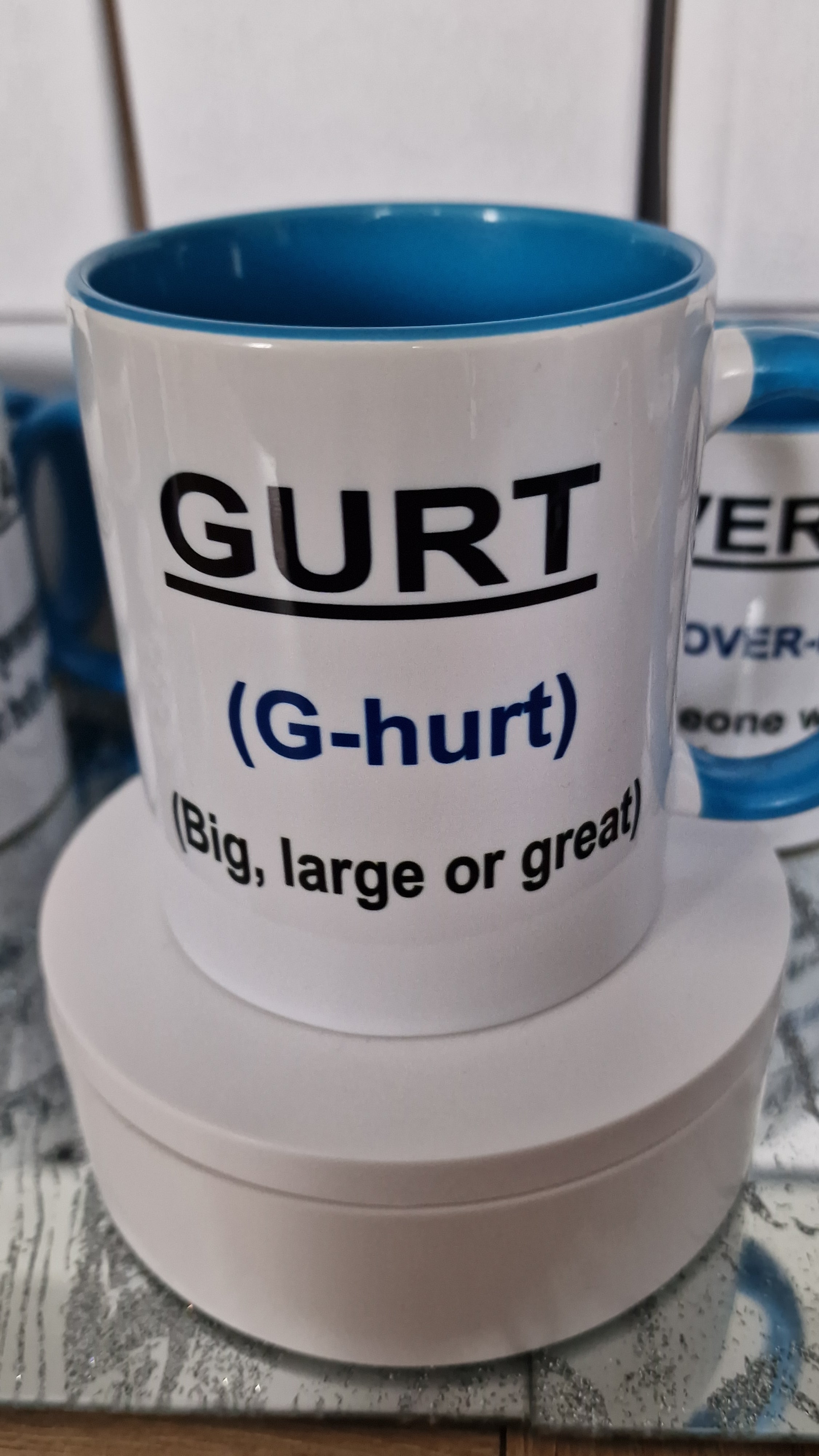 Isle of Wight gurt mug.