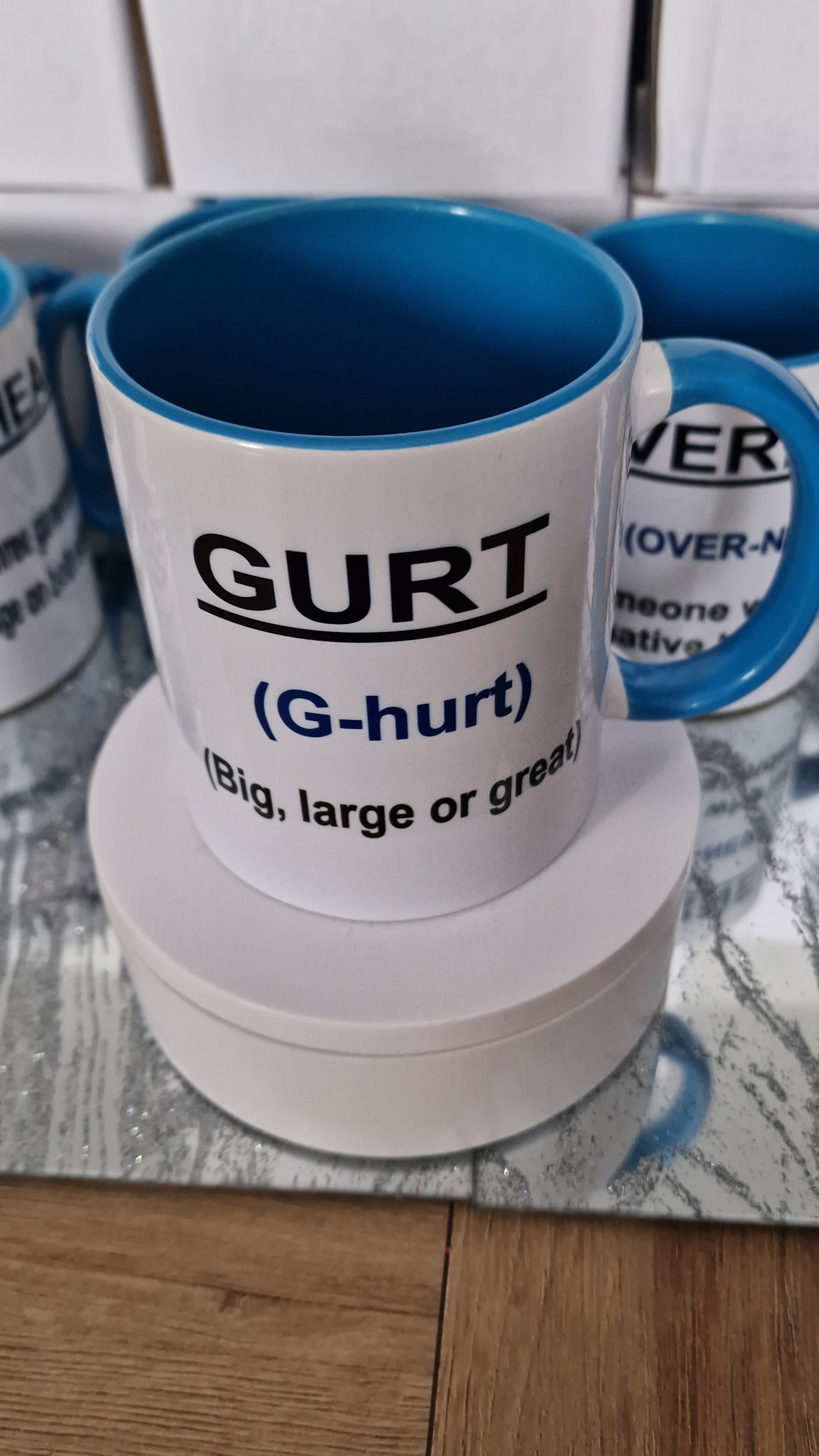 Isle of Wight gurt mug.