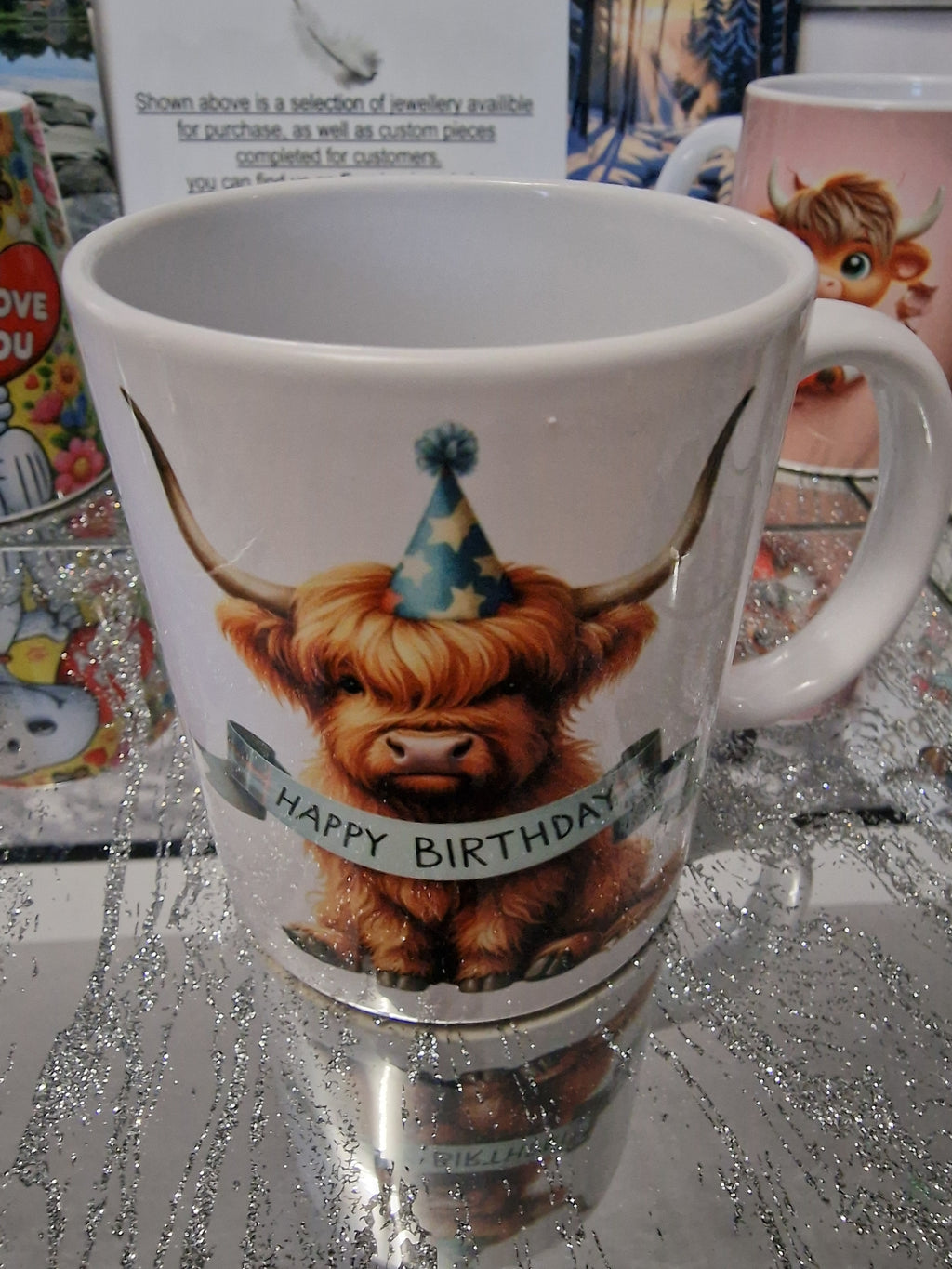 Highland Cow mug | Birthday | Personalised | Gift