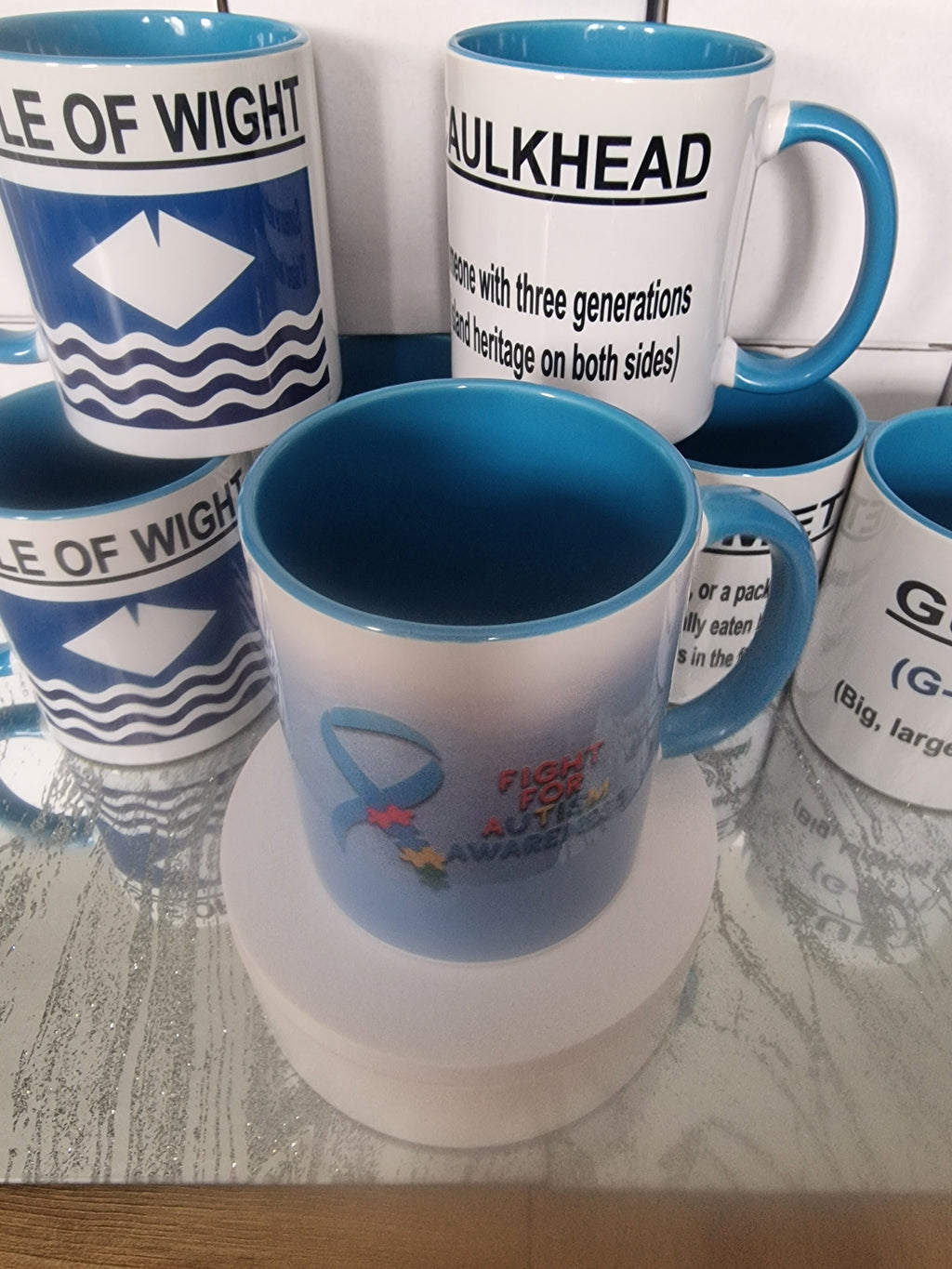 Autism awareness mug
