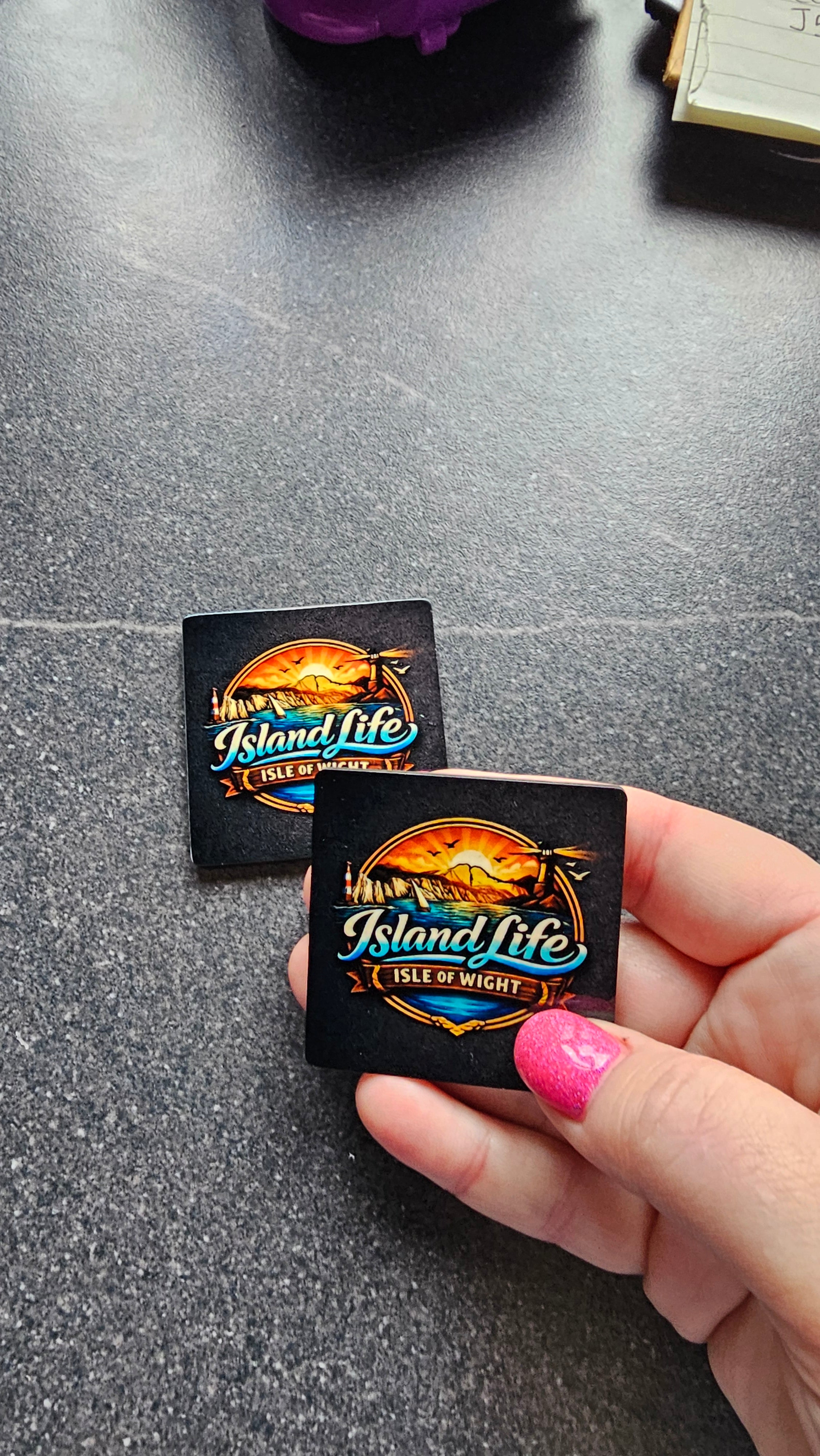 Island life magnet