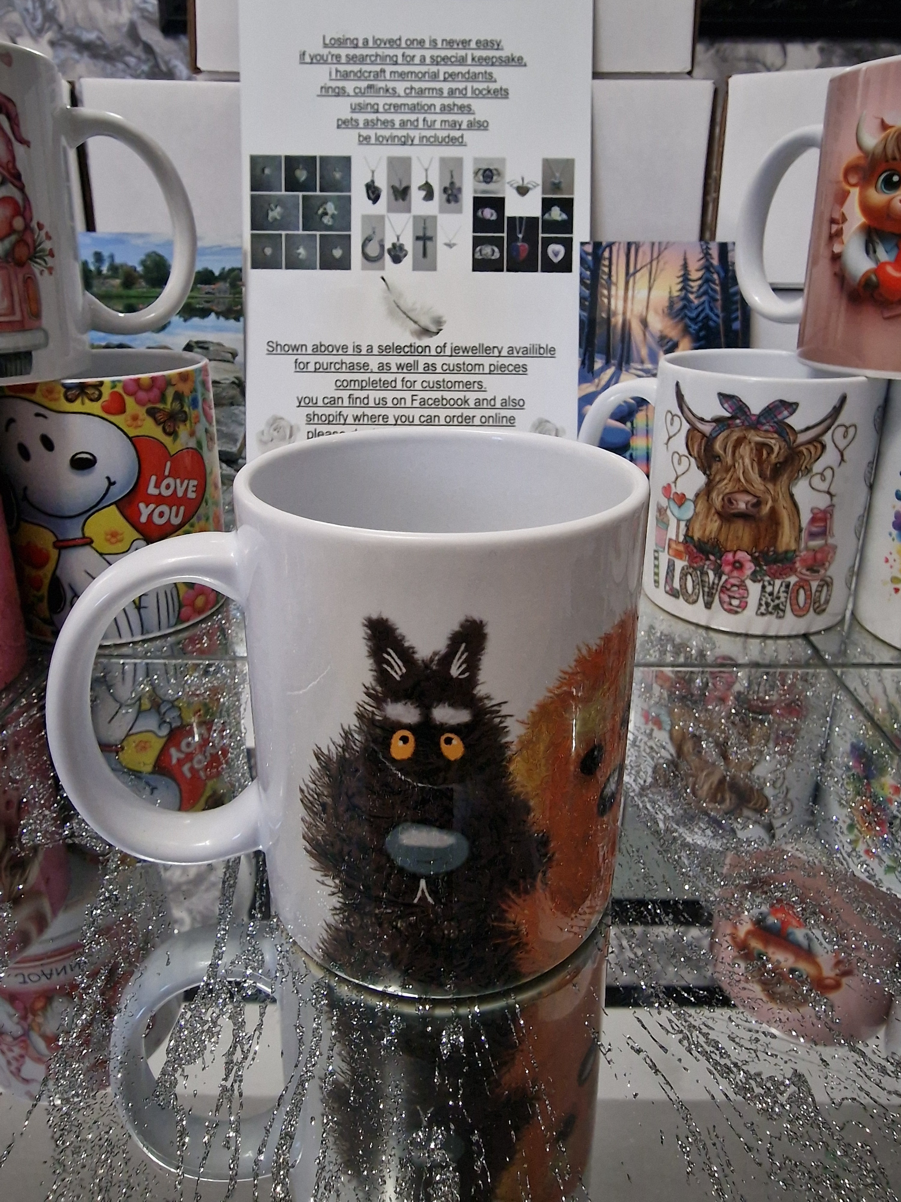 Funny dog mug | Cartoon dogs | Gift