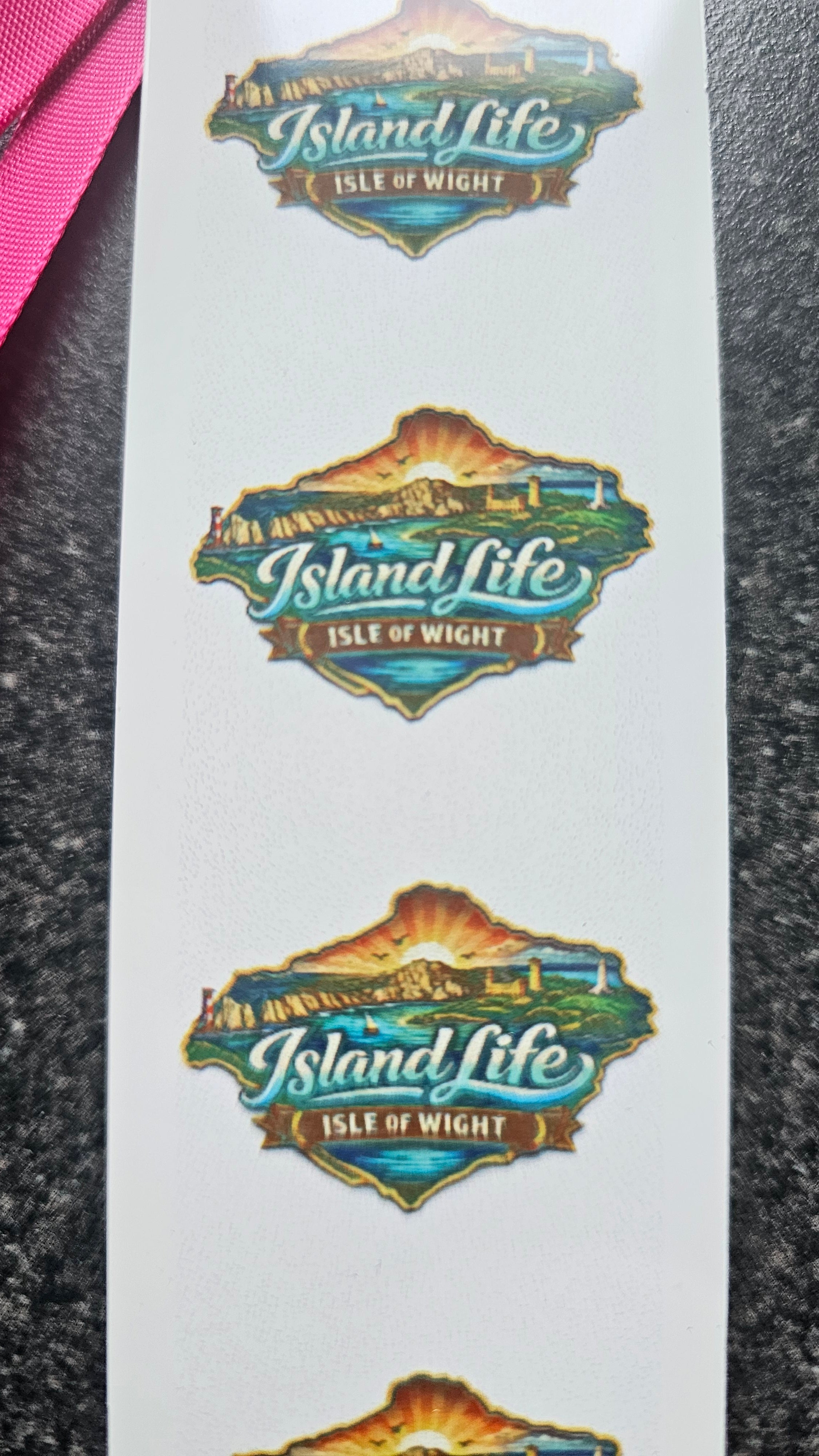 Island life bookmark!