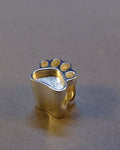 Paw print charm
