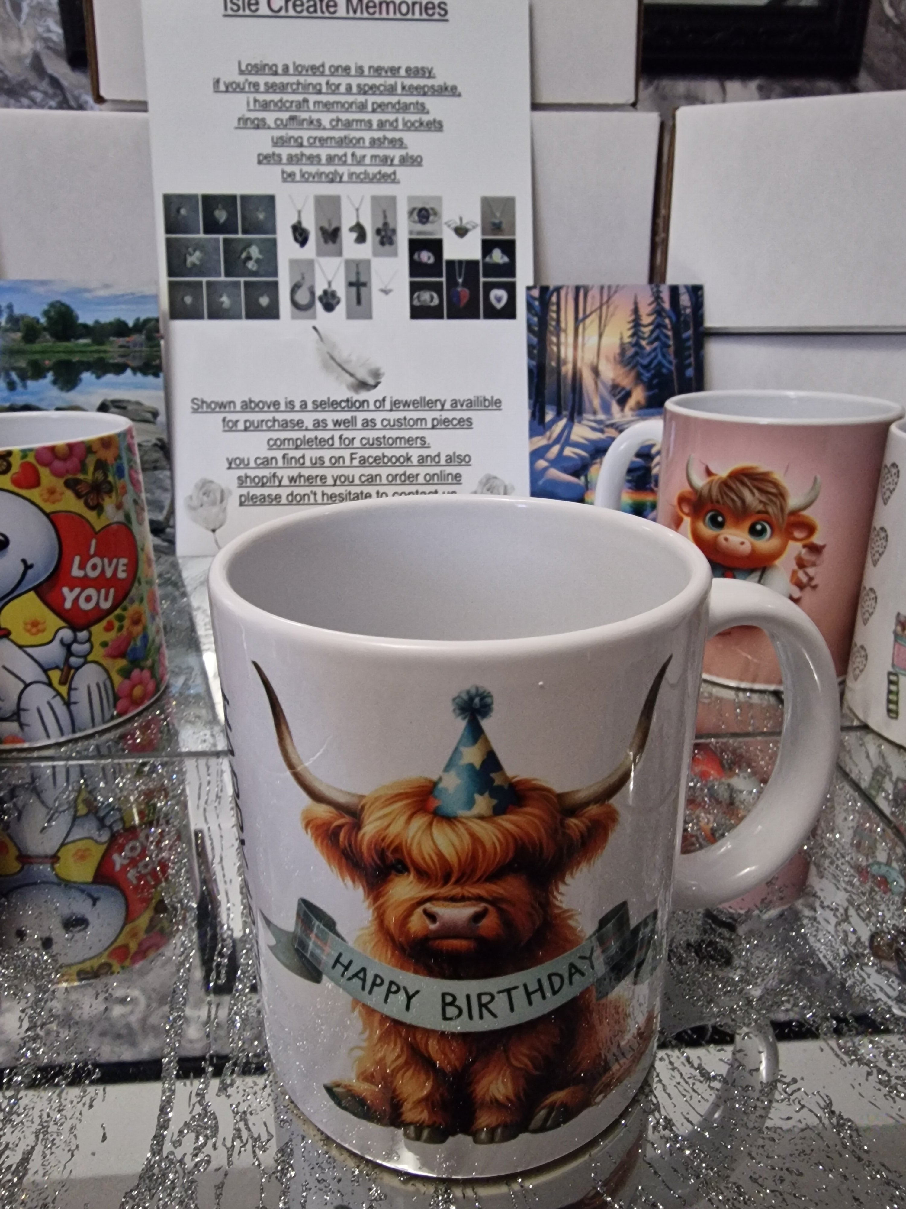 Highland Cow mug | Birthday | Personalised | Gift