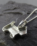 Dog pendant for cremation ashes or fur 🤍