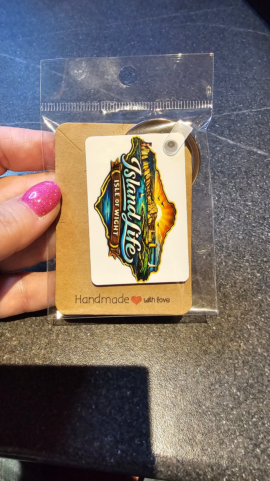 Island life keyring