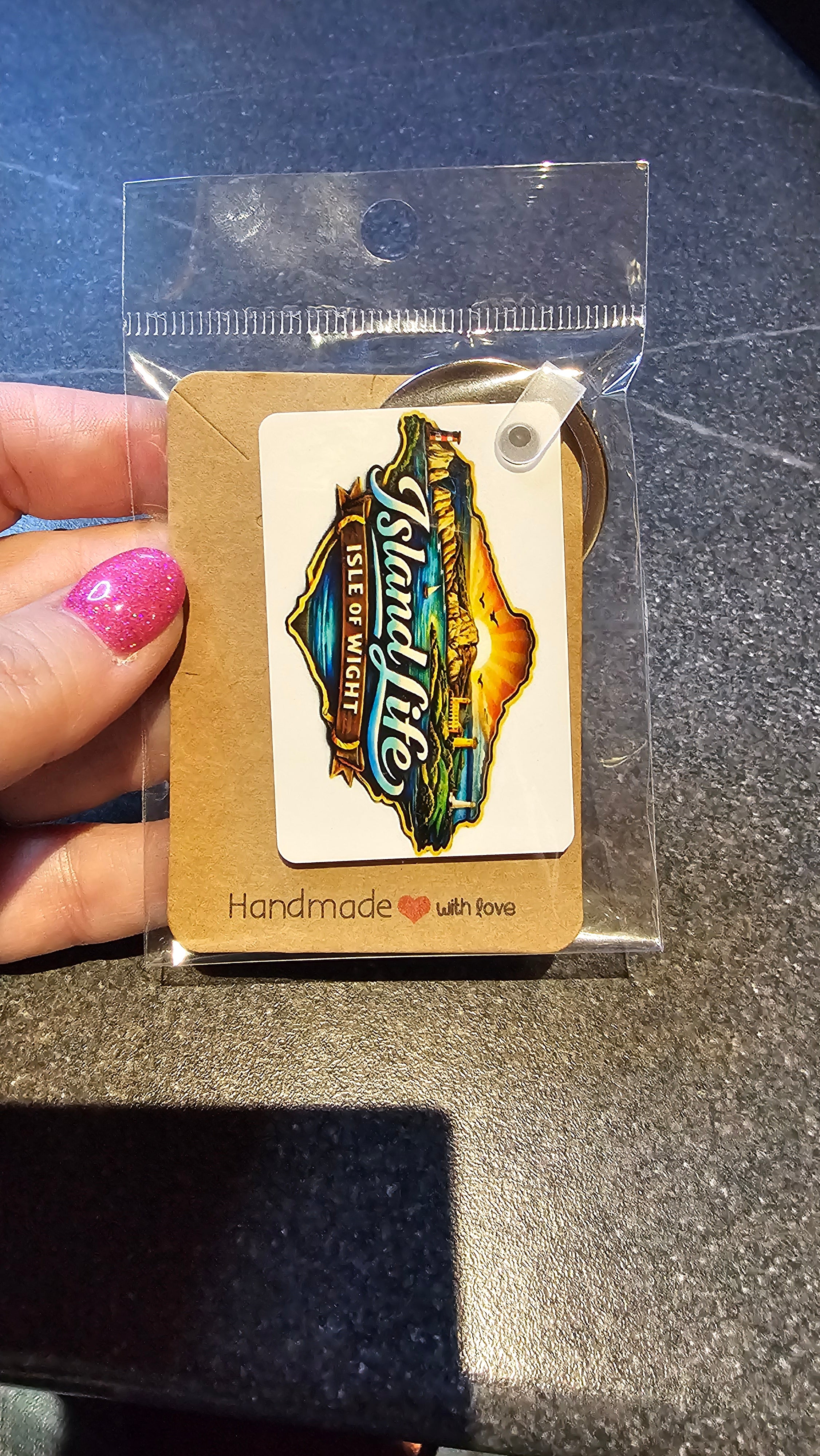 Island life keyring