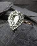 Tear drop ring
