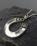 Horse shoe pendant for cremation ashes or fur 🤍