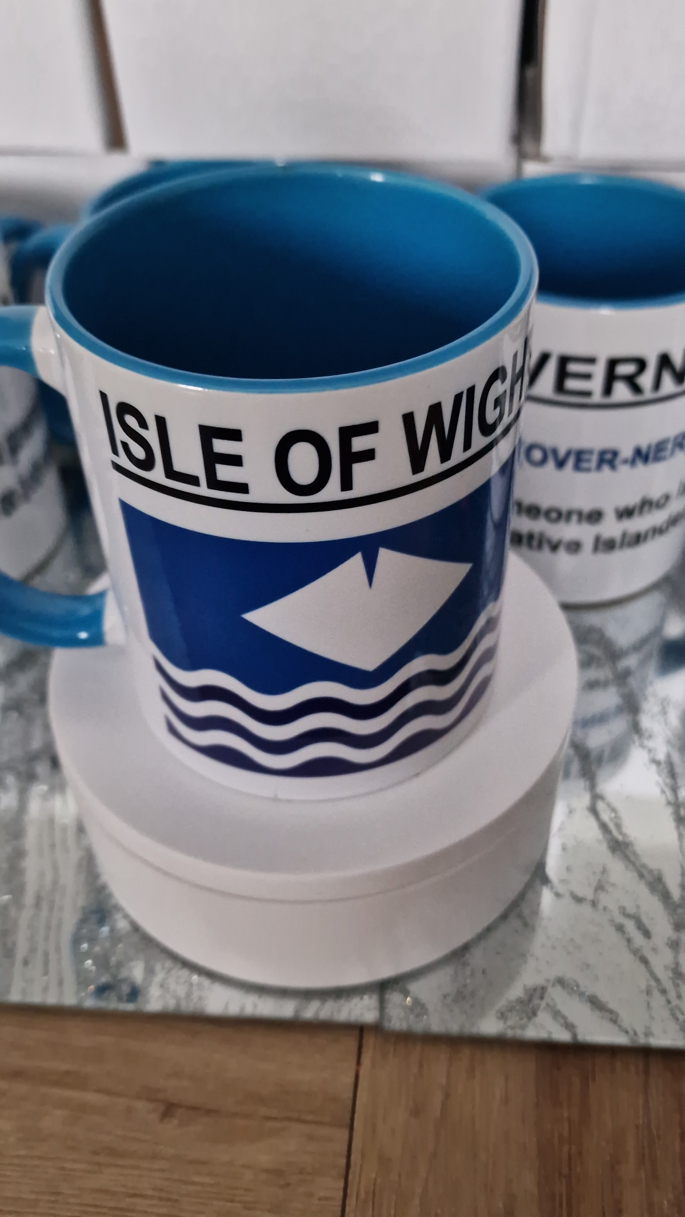 Isle of Wight gurt mug.