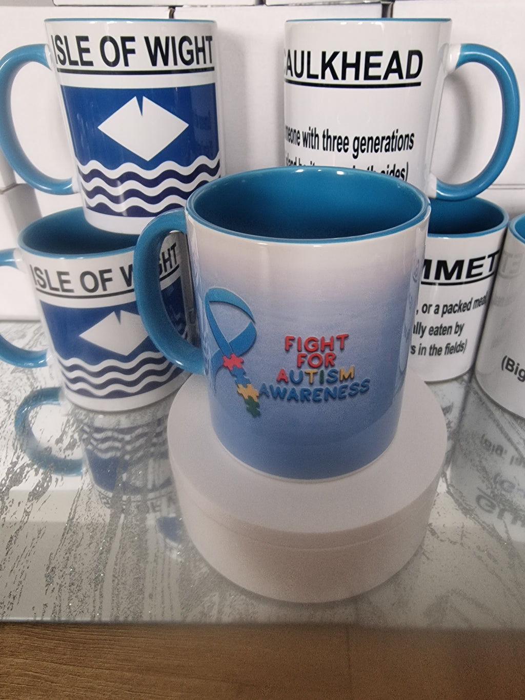 Autism awareness mug