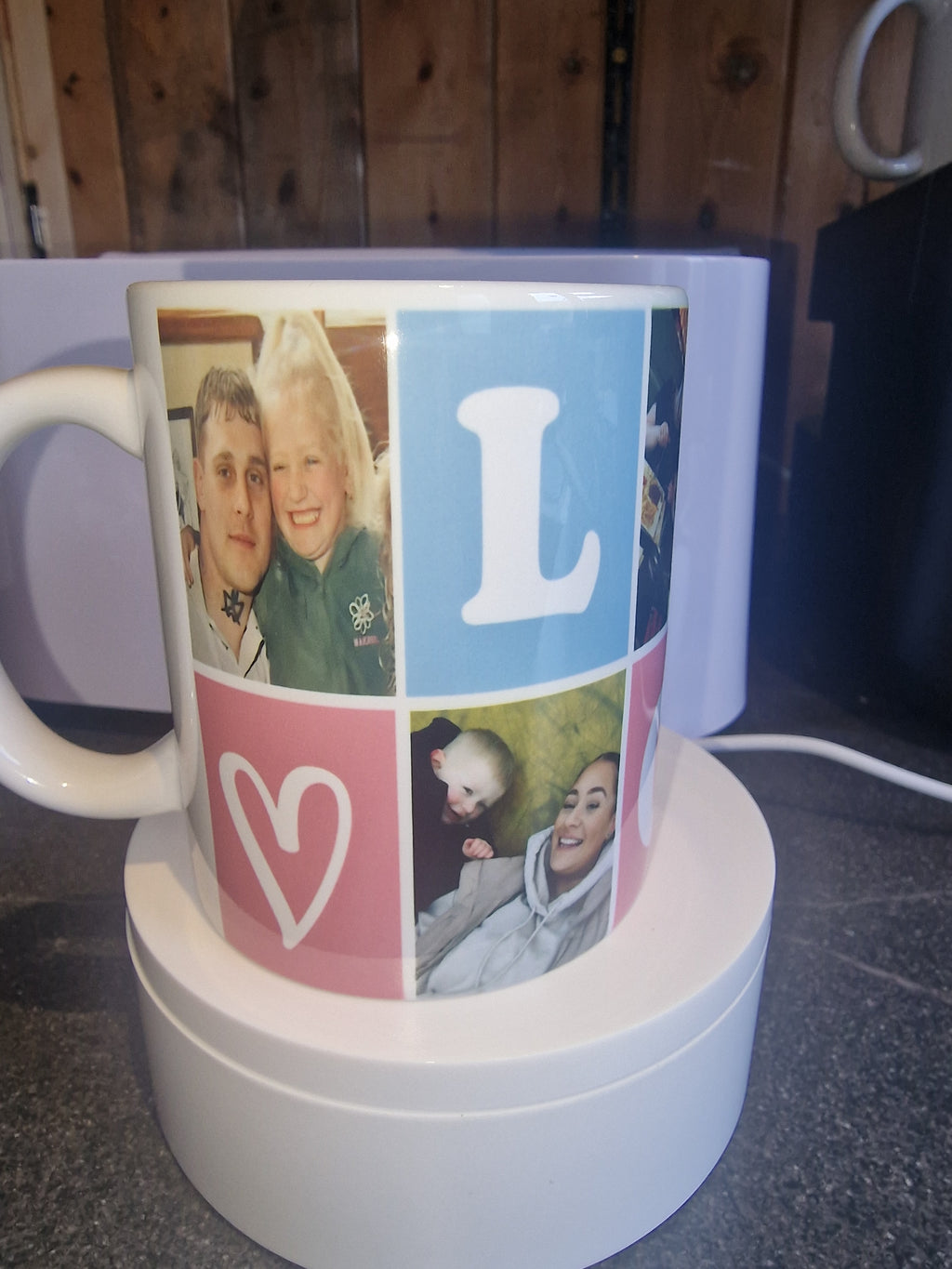 LOVE personalised mug.