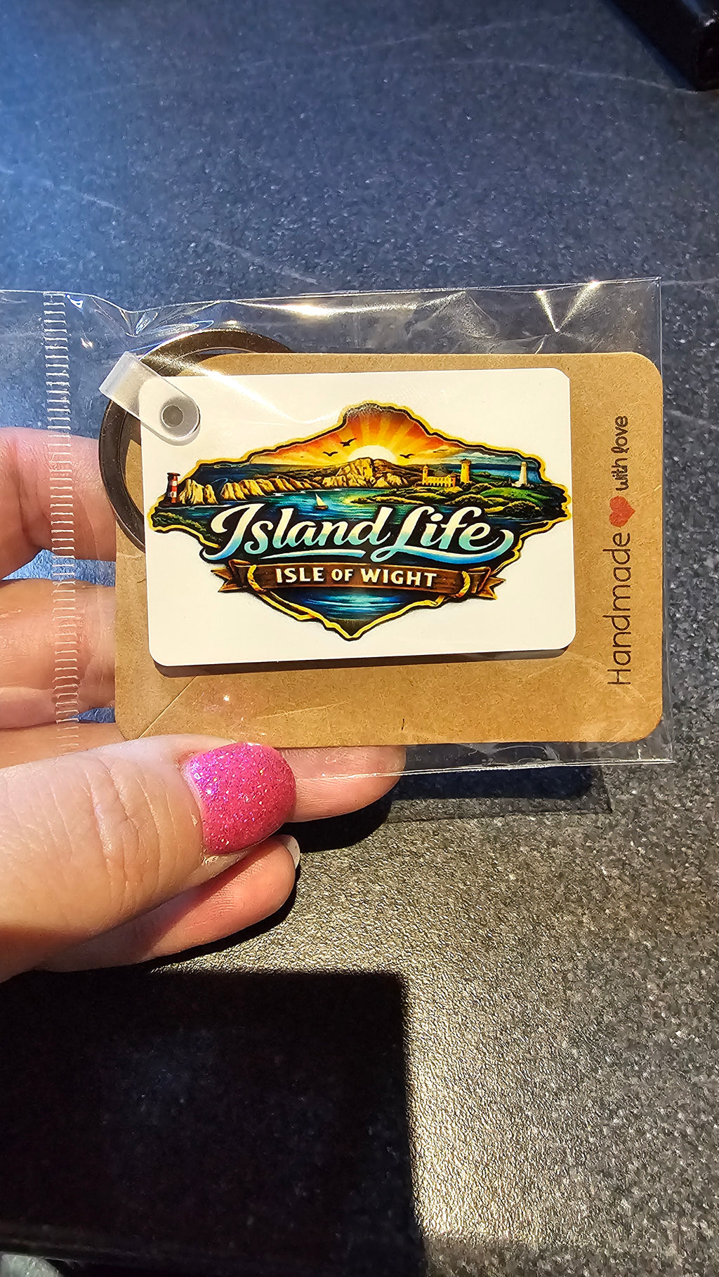 Island life keyring