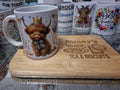 Highland Cow mug | Birthday | Personalised | Gift