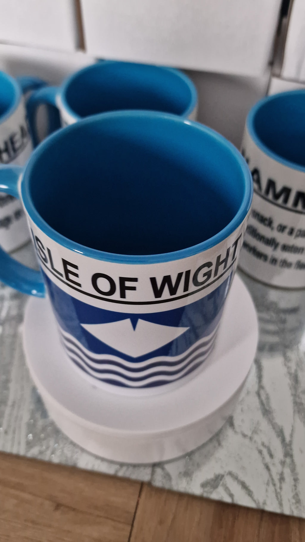 Isle of Wight overner mug.