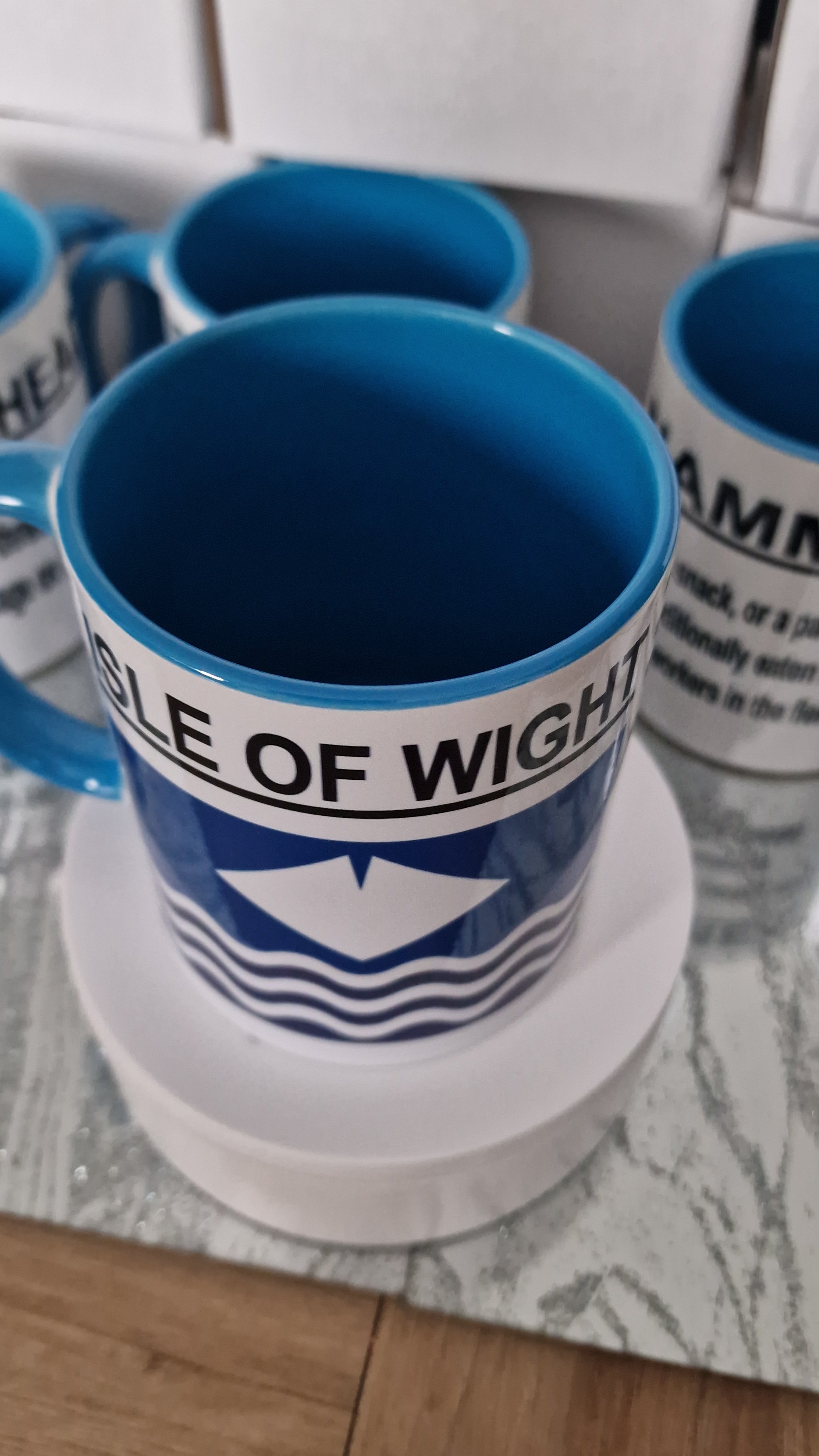 Isle of Wight overner mug.